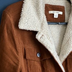 Fleece lined Trucker Jacket